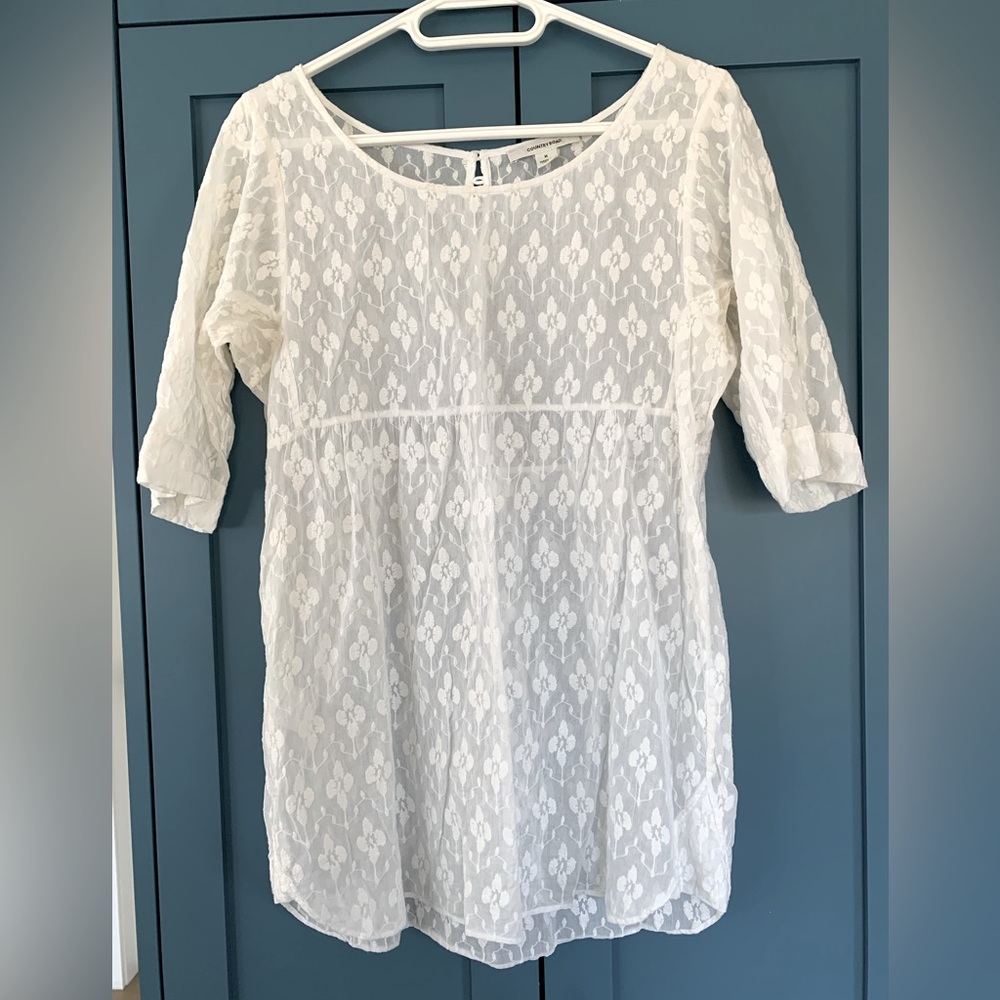 Country Road Australia Silk-Cotton Blouse